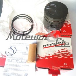 Jeu de 4 pistons segmentés Std FORD 1.8D