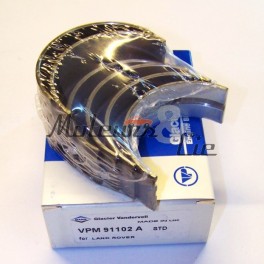 Coussinets de vilebrequin Std Land Rover 2.3D
